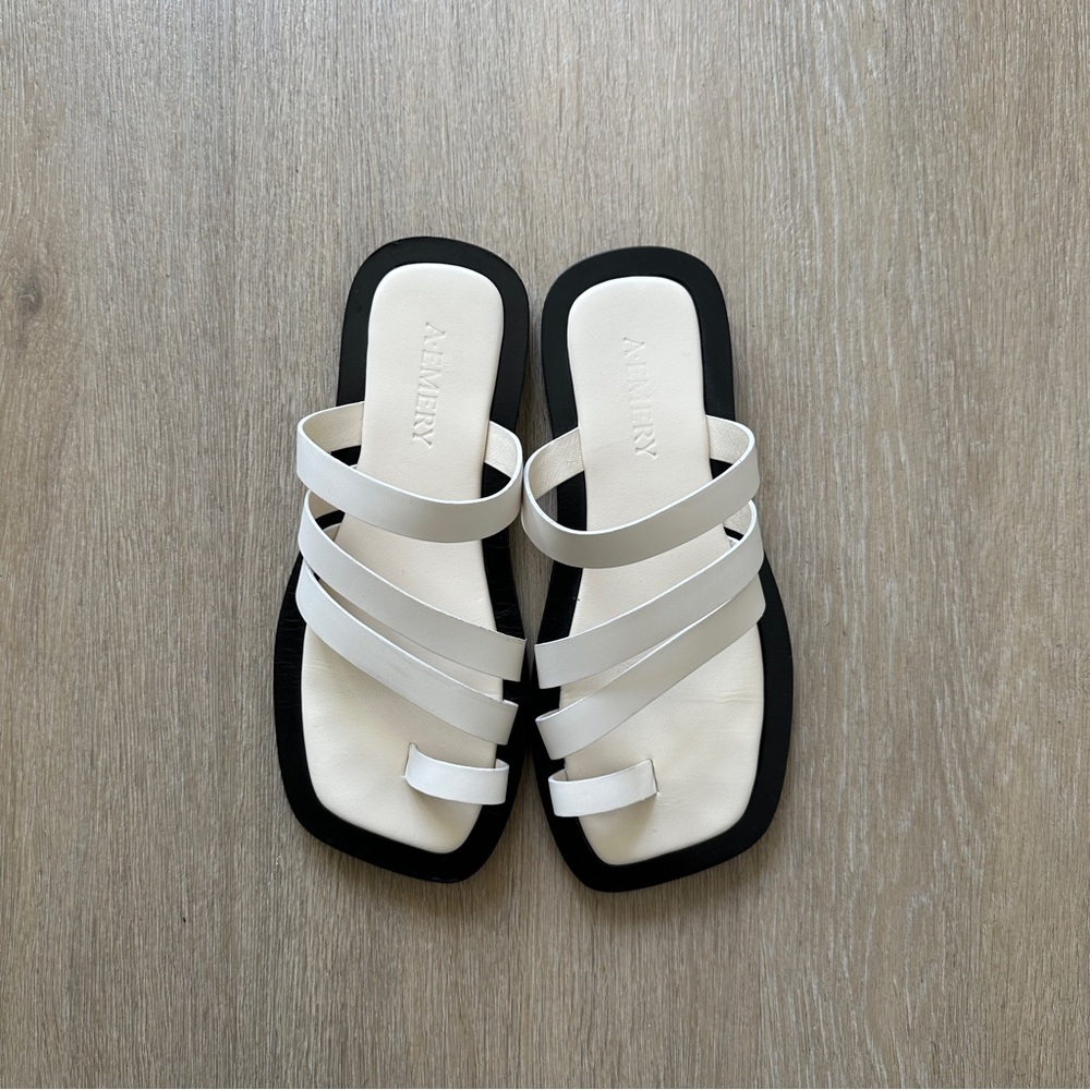 Ivory sandals